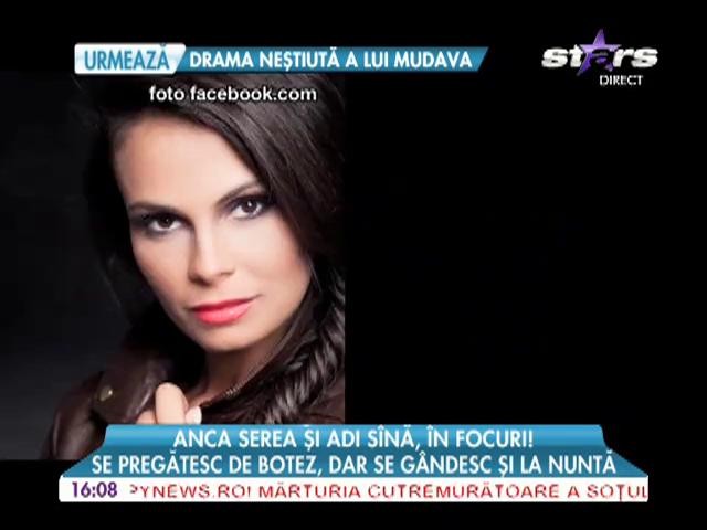 Adi S&icirc;nă şi Anca Serea se pregătesc de botez, dar se g&acirc;ndesc şi la nuntă
