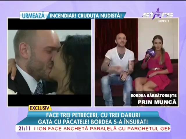 Cătălin Bordea, prima zi de bărbat &icirc;nsurat