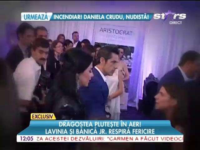 Lavinia P&acirc;rva şi Ştefan Bănică Junior au participat, pentru prima dată &icirc;mpreună, la un eveniment monden