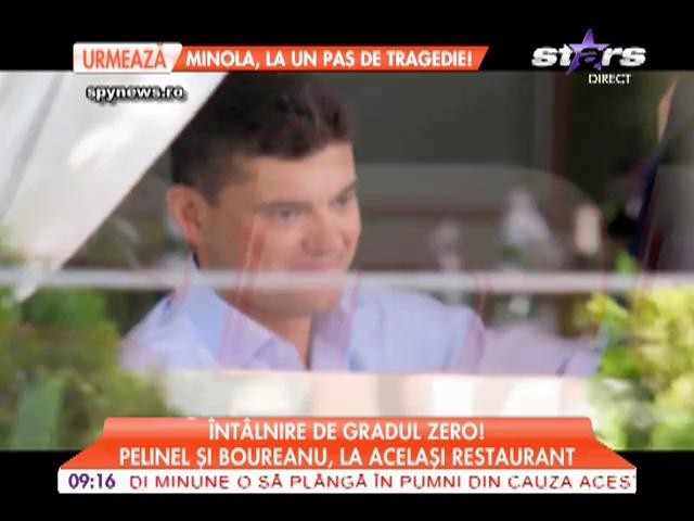 Valentina Pelinel şi Cristian Boureanu, la același restaurant