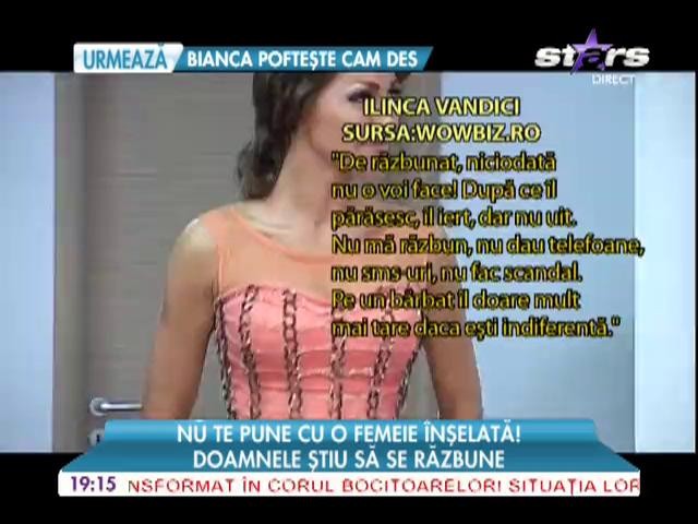 Nu te pune cu o femeie inselata
