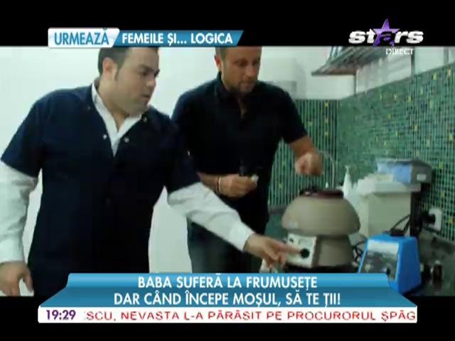 Baba sufera la frumusete