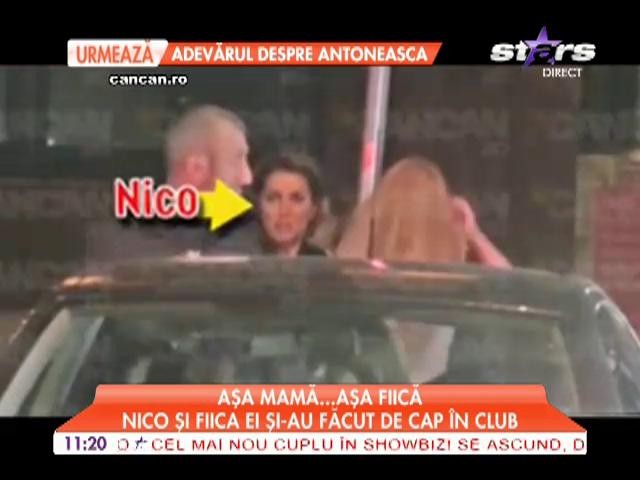 Nico şi fiica ei şi-au făcut de cap &icirc;n club