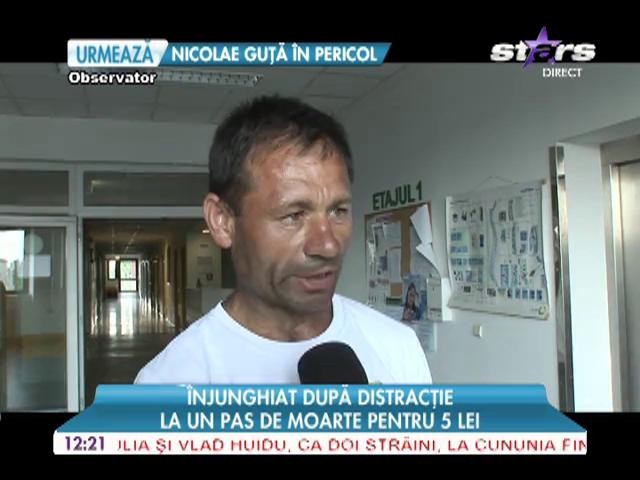 Un băiat de 18 ani a fost &icirc;njunghiat