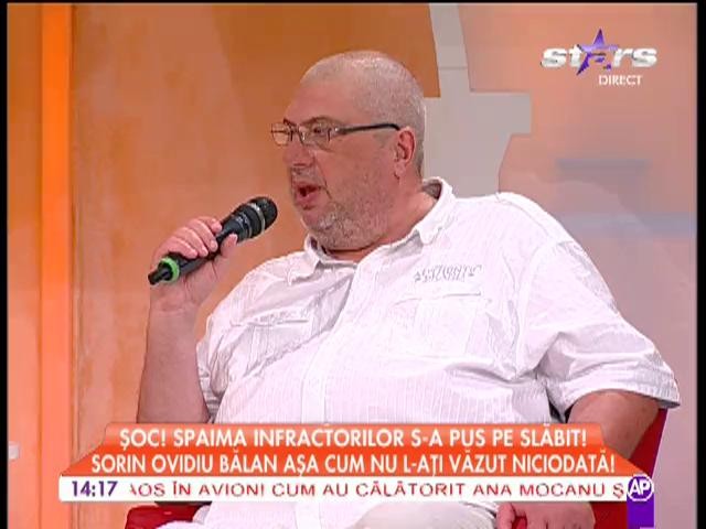 Sorin Ovidiu Bălan s-a pus pe slăbit