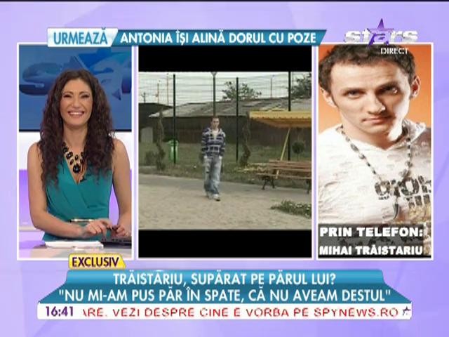Mihai Trăistariu: "Nu mi-am pus păr &icirc;n spate, că nu aveam destul"