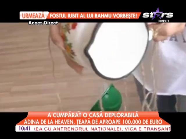 Adina de la Heaven, ţeapă de aproape 100.000 de euro