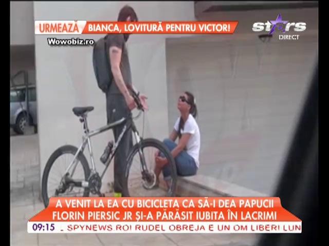 Florin Piersic JR şi-a părăsit iubita &icirc;n lacrimi