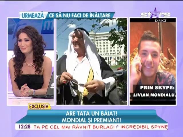 Nelson Mondialu are un băiat premiant