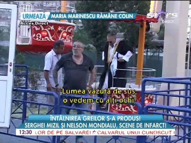 Serghei Mizil şi Nelson Mondialu, prima &icirc;nt&acirc;lnire