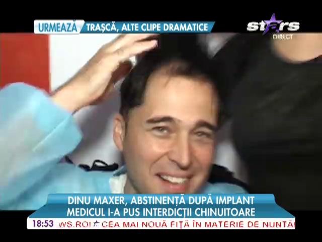 Dinu Maxer nu mai are voie sa faca sex
