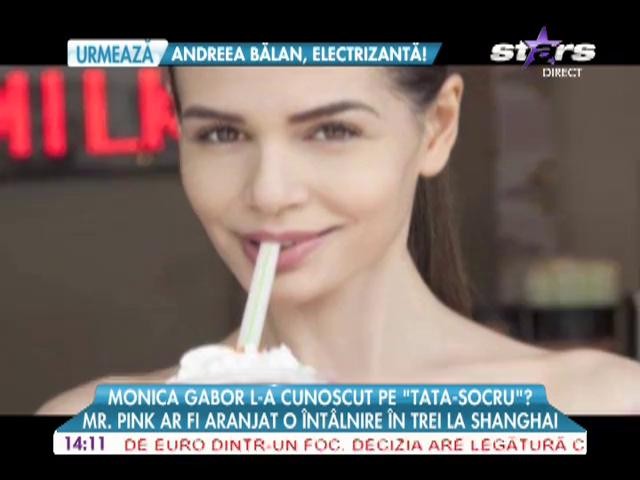 Monica Gabor l-a &icirc;nt&acirc;lnit pe tatăl lui Mr. Pink
