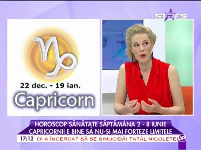 Horoscop pentru sănătate, săptămâna 2 iunie - 8 iunie