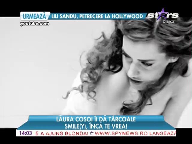 Laura Cosoi &icirc;i dă t&acirc;rcoale lui Smiley