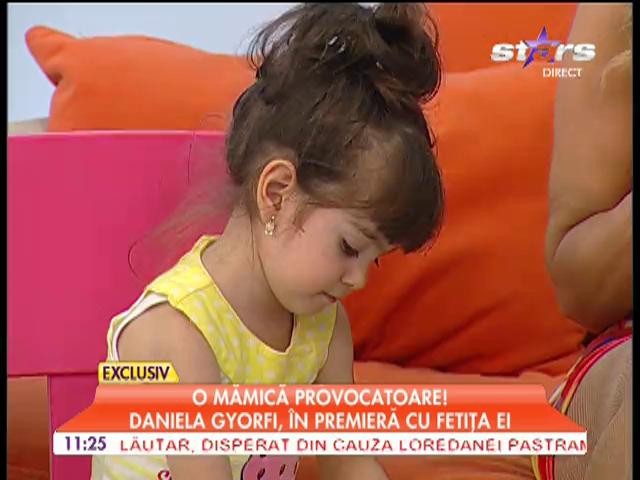Daniela Gyorfi, o mămică provocatoare