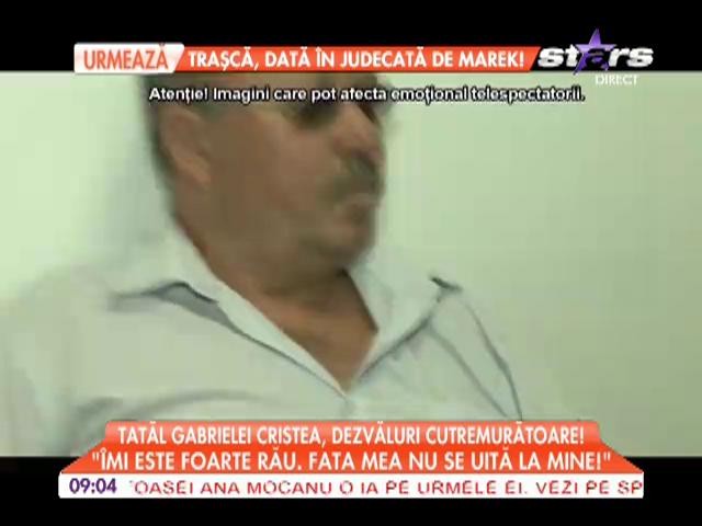 Tatăl Gabrielei Cristea, dezvăluiri cutremurătoare!