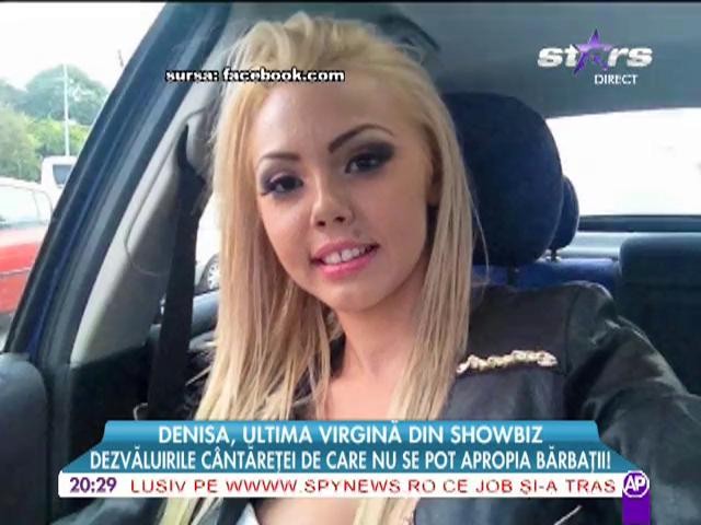 Denisa, ultima virgină din showbiz