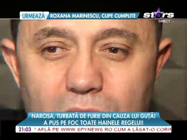 Narcisa, turbată de furie din cauza lui Nicolae Guţă
