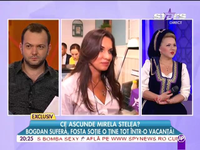 Bogdan Stelea suferă, fosta soţie o ţine tot &icirc;ntr-o vacanţă!