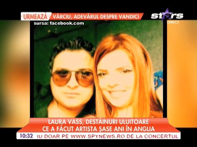 Laura Vass, şase ani &icirc;n Anglia