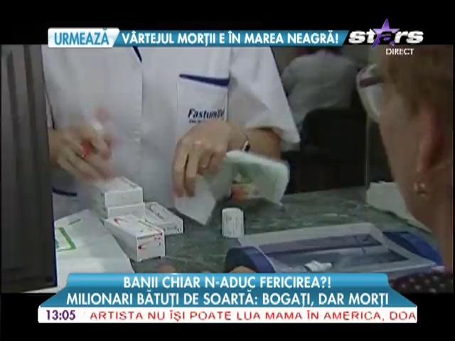 Milionari bătuţi de soartă: bogaţi, dar morţi!