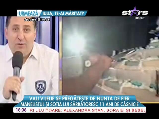 Vali Vijelie se pregătește de nunta de Fier