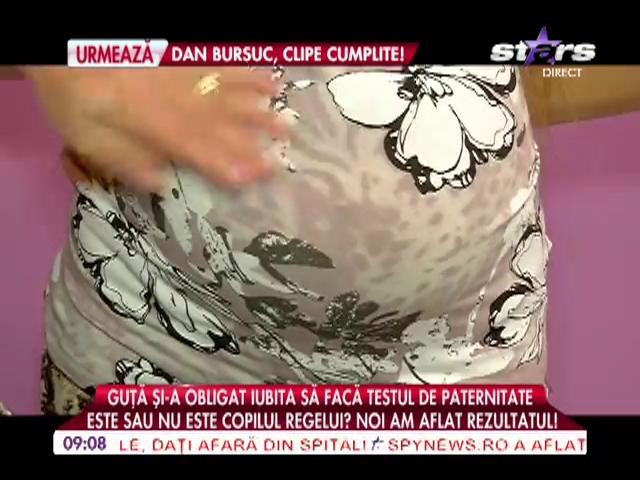 Nicolae Guţă şi-a obligat iubita să facă testul de paternitate