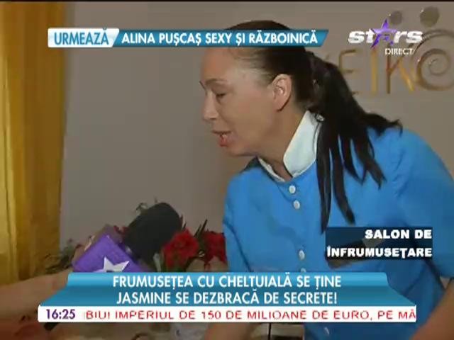Jasmine, la salonul de &icirc;ntreţinere corporală