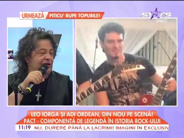 Leo Iorga, din nou pe scena