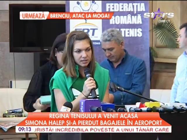 Regina tenisului, Simona Halep, a revenit acasă!