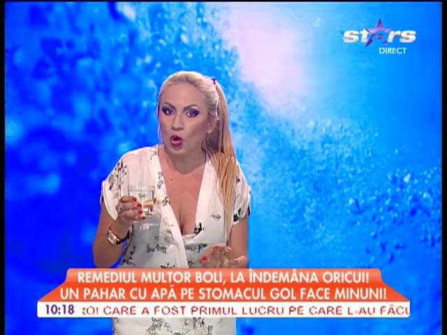 Un pahar cu apă, pe stomacul gol, face minuni!