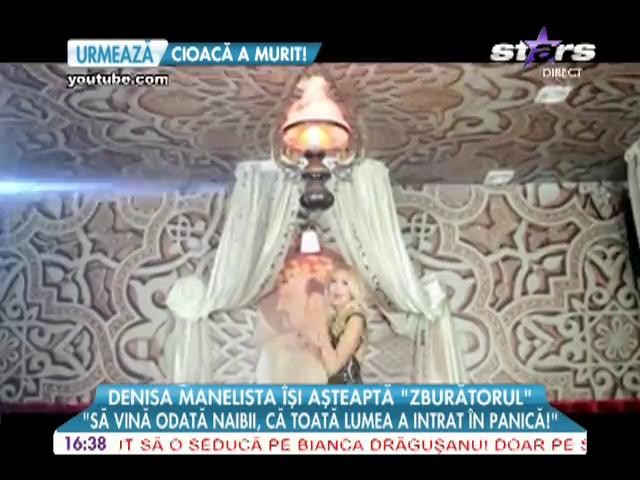 Denisa manelista &icirc;și așteaptă iubitul mult dorit