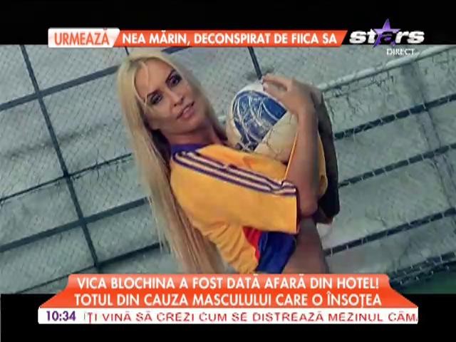 Vica Blochina a fost dată afară din hotel din cauza cățelului său