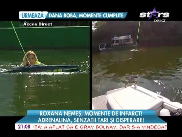 Roxana Nemeș, senzații tari și disperare