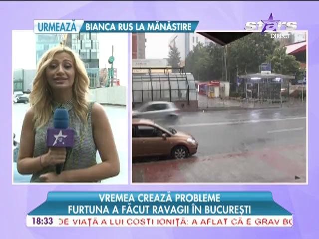 Furtuna a făcut ravagii &icirc;n București