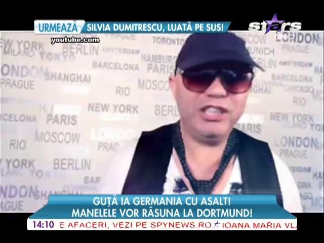 Nicolae Guță și-a propus să rupă Germania &icirc;n două!