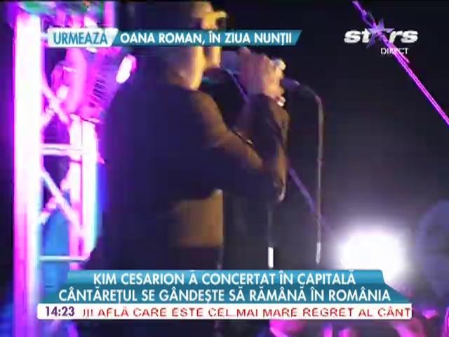 Kim Cesarion, concert &icirc;n parcul Herăstrău