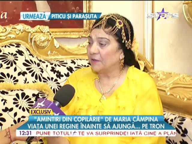 Regina Maria C&acirc;mpina, amintiri din copilărie
