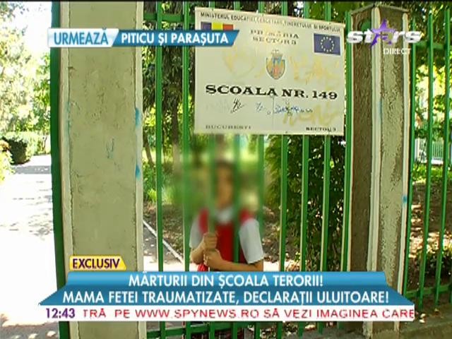 Mărturii din şcoala terorii