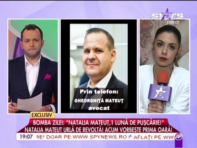 Natalia Mateuț dezminte faptul că ar fi primit o lună de &icirc;nchisoare