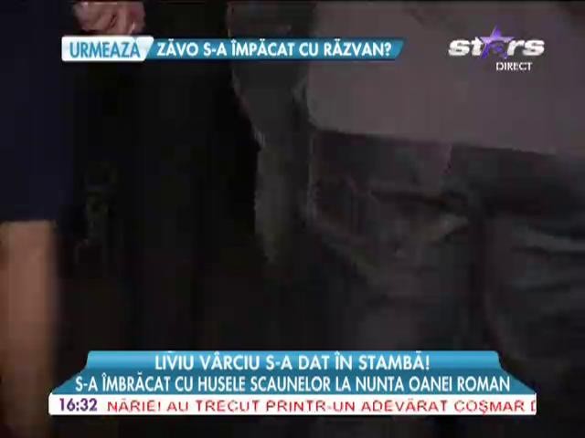 Liviu V&acirc;rciu s-a dat &icirc;n stambă la nunta Oanei Roman!