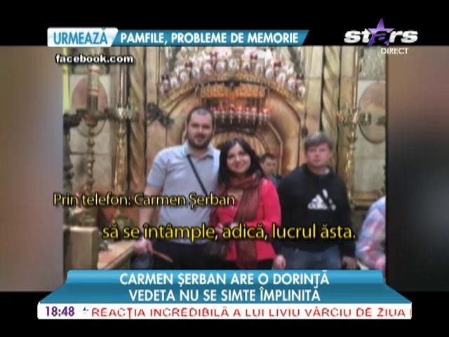 Carmen Şerban nu se simte &icirc;mplinită! Mai are o dorinţă!