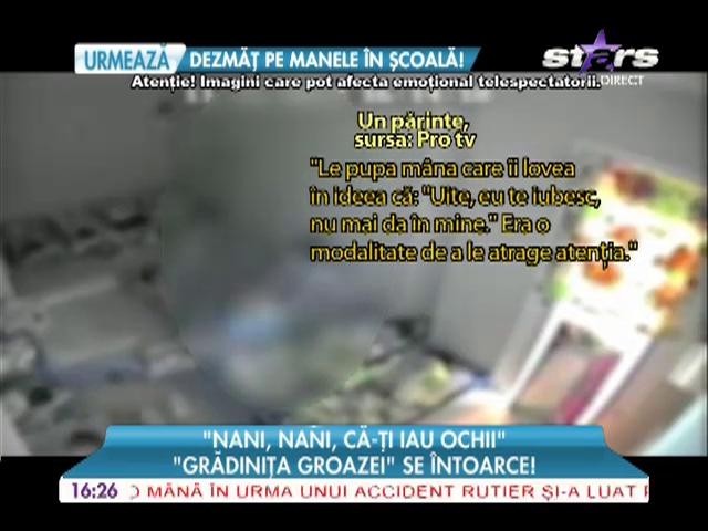 Detalii halucinante despre "grădiniţa groazei"