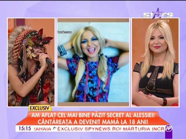 Alessia a devenit mamă la v&acirc;rsta de 18 ani