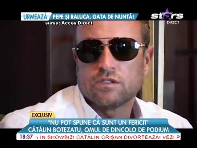 Cătălin Botezatu, omul de dincolo de podium: "Nu pot spune că sunt un fericit!"