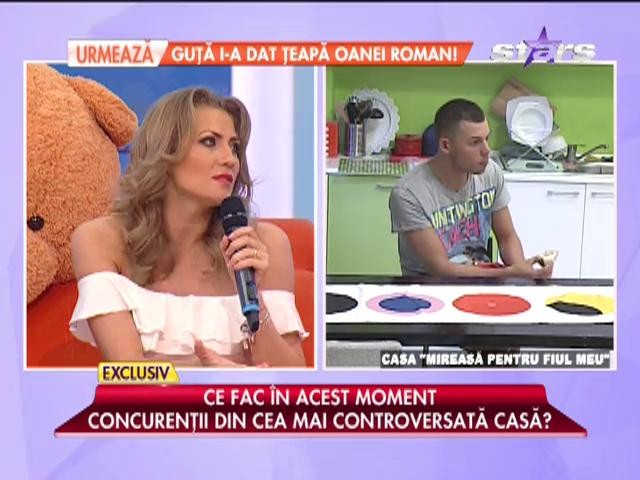 Mirela Boureanu Vaida, &icirc;n platoul Star Matinal