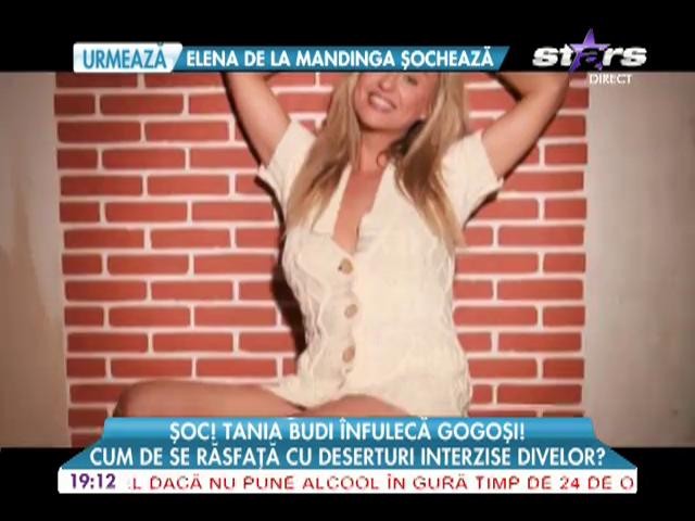 Tania Budi &icirc;nfulecă gogoși