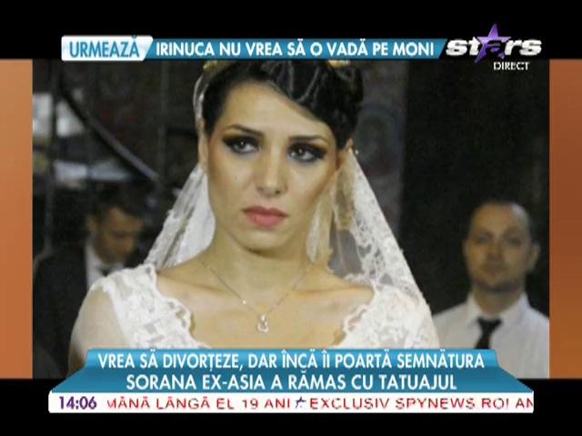 Sorana vrea să divorțeze, dar &icirc;ncă &icirc;i poartă semnătura soțului