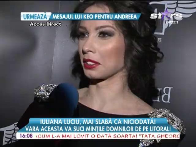 Iuliana Luciu este mai slabă ca niciodată