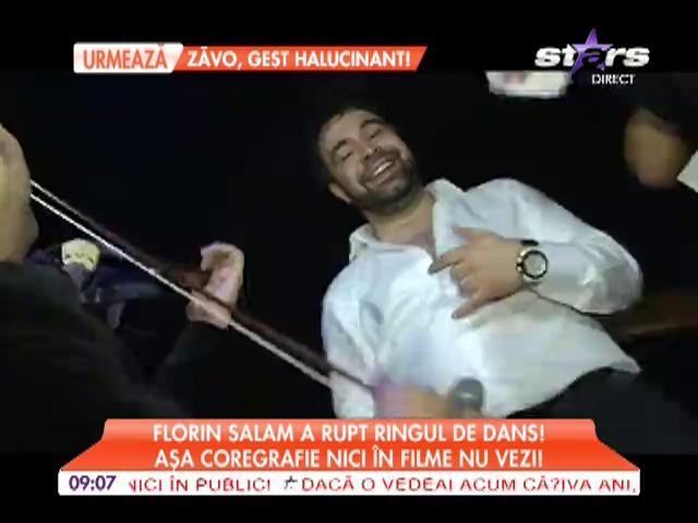 Florin Salam a rupt ringul de dans!